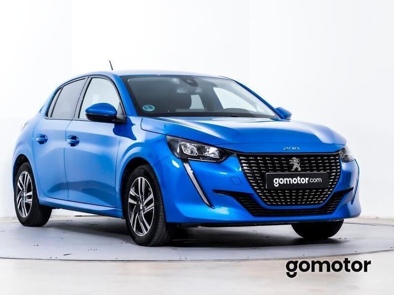 Usado Peugeot 208 Allure 100 CV (73 kW) 2023 Azul Utilitario