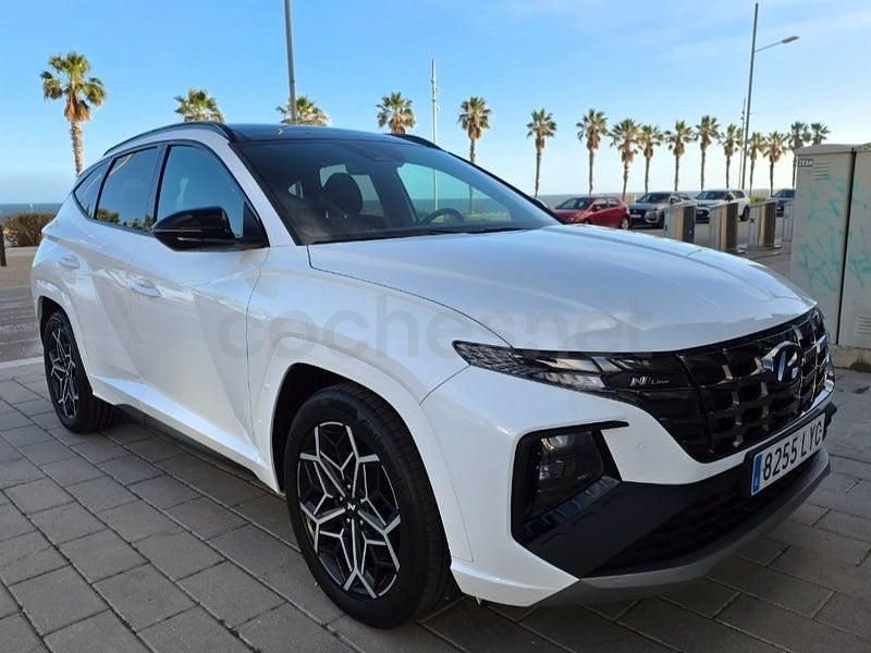 Usado Hyundai Tucson N Line 136 CV (100 kW) 2022 Blanco SUV