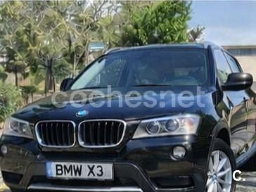 Usado BMW X3 177 CV (130 kW) 2011 Negro SUV