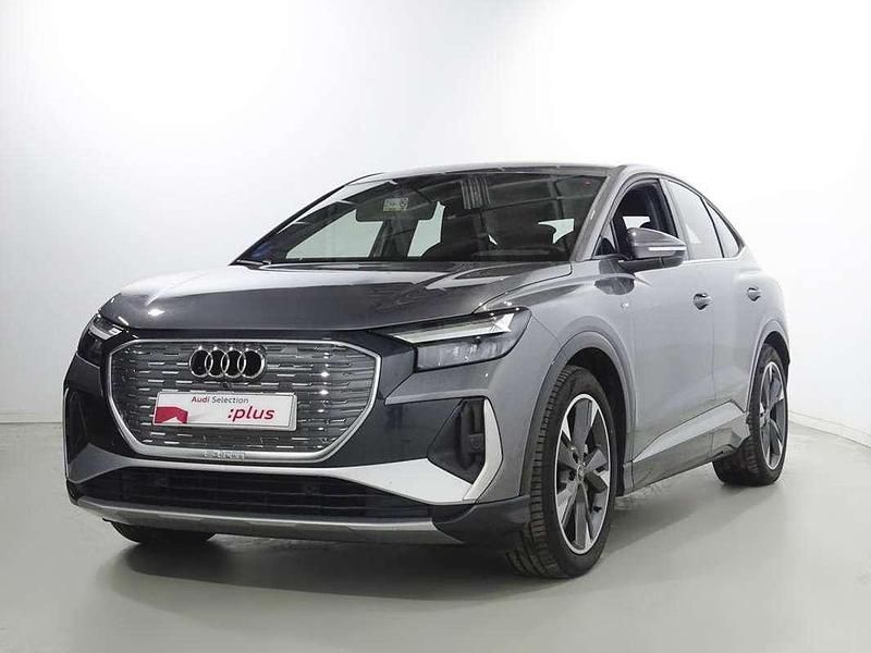 Gris Usado 2024 Audi Q4 Sportback e-tron Advanced SUV | 41.300 € (Precio justo) - Imagen 1/4