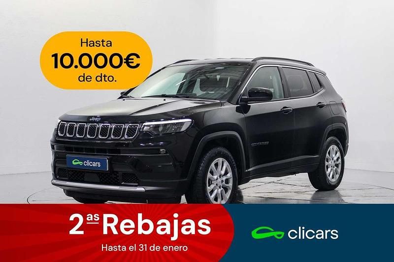 Negro Usado 2023 Jeep Compass Limited SUV | 20.490 € (Buen precio) - Imagen 1/4