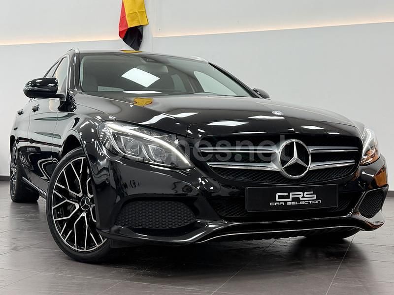 Negro Usado 2016 Mercedes C350e Avantgarde Familiar | 19.900 € (Precio justo) - Imagen 1/4