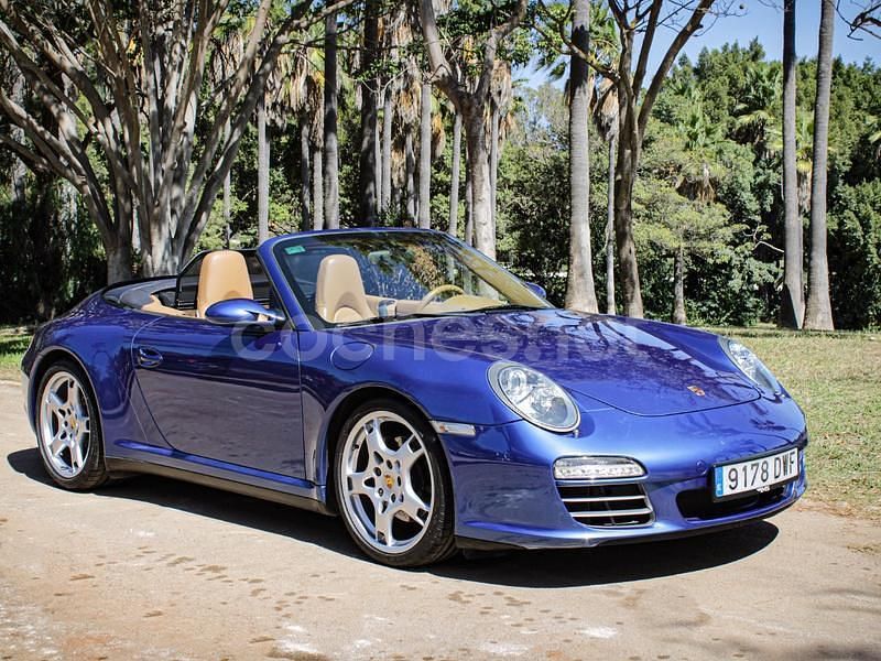 Usado Porsche 911 Carrera 4 Cabriolet 325 CV (239 kW) 2006 Azul Descapotable