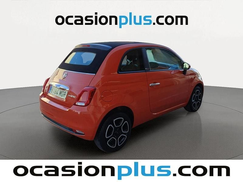 Brugt Fiat 500C Club 71 HK (52 kW) 2023 Orange Cabriolet