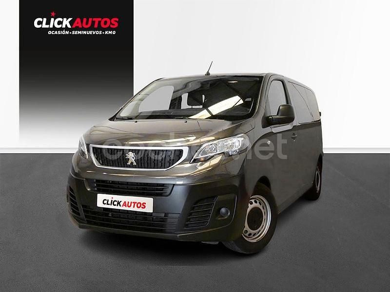 Gris / plata Usado 2022 Peugeot Traveller Business-Line Monovolumen | 21.900 € (Super precio) - Imagen 1/4