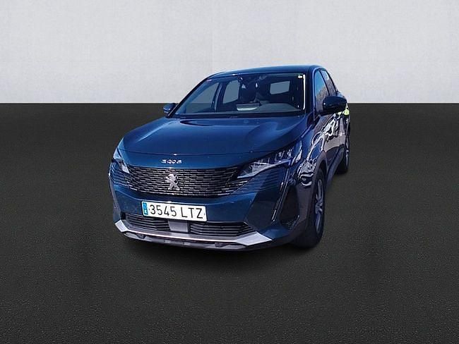 Usado Peugeot 3008 Active 130 CV (95 kW) 2021 Azul SUV