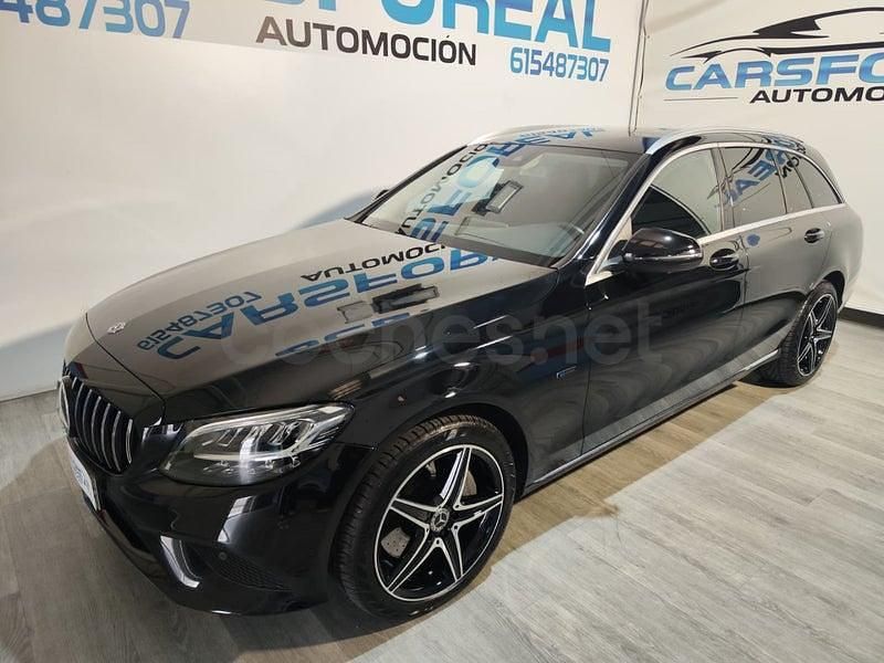 Usado Mercedes C300e 306 CV (225 kW) 2020 Negro Familiar