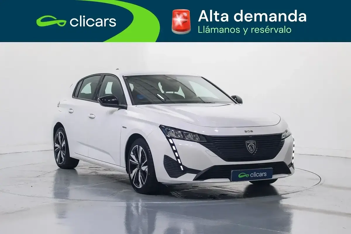 Usado Peugeot 308 Active 180 CV (132 kW) 2022 Blanco Berlina