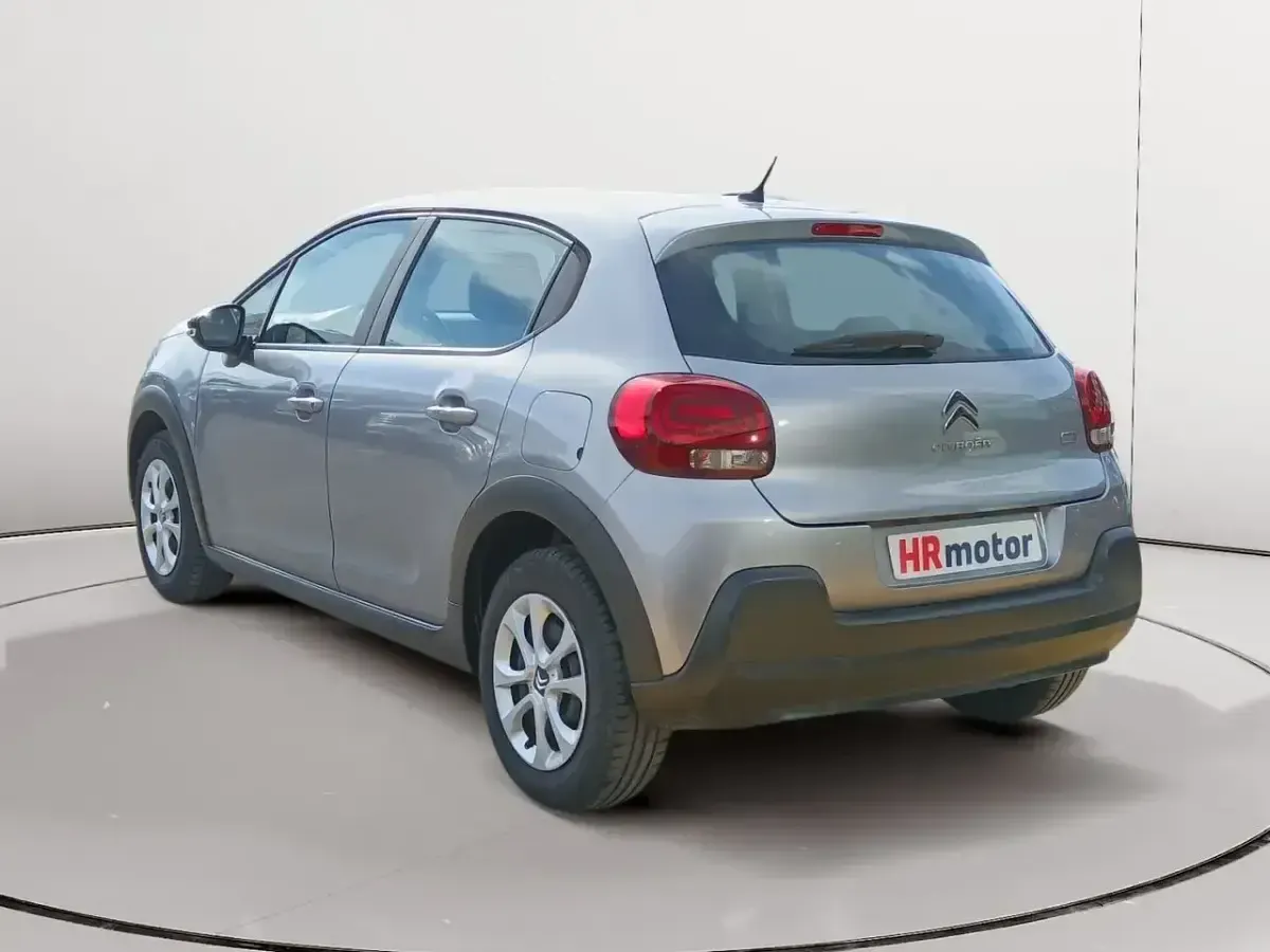 Usado Citroën C3 Feel 110 CV (80 kW) 2019 Gris Utilitario