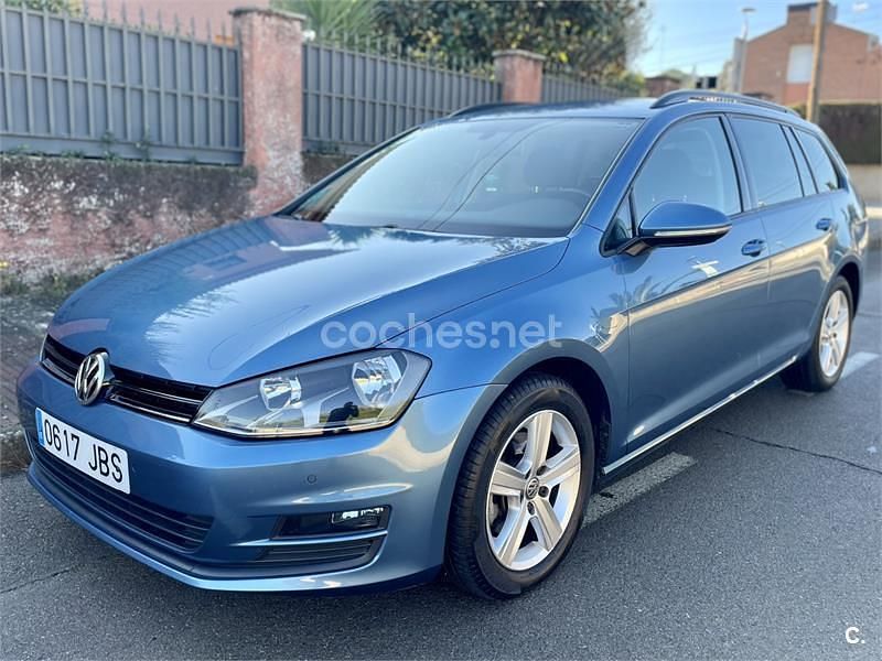 Azul Usado 2014 VW Golf VII Advance Familiar | 9500 € (Super precio) - Imagen 1/4