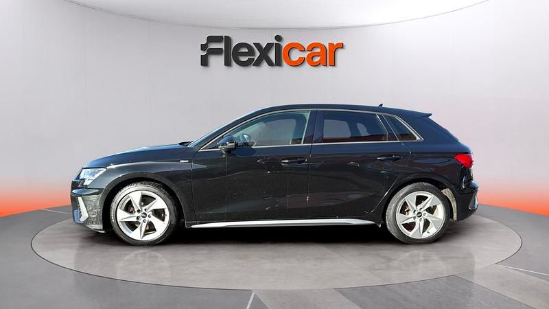 Usado Audi A3 S-Line 110 CV (80 kW) 2021 Negro Berlina