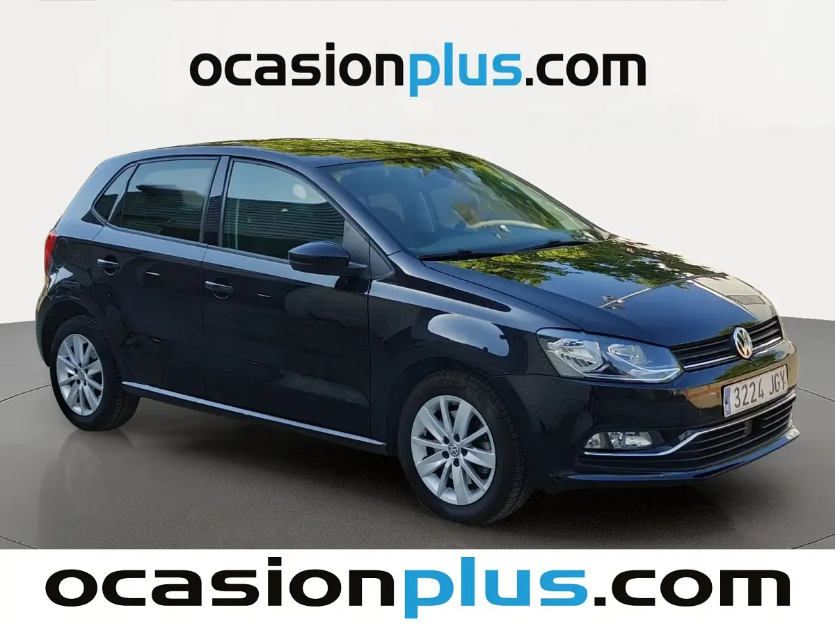 Usado VW Polo Sportline 110 CV (80 kW) 2015 Negro Utilitario