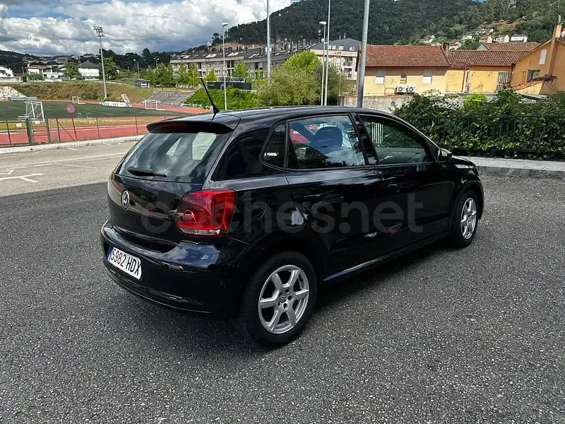 Usado VW Polo 75 CV (55 kW) 2011 Negro Utilitario