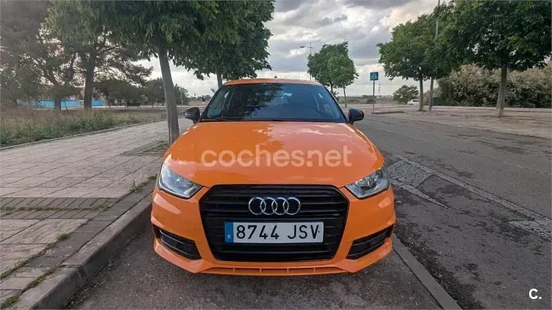 Usado Audi A1 116 CV (85 kW) 2016 Naranja Utilitario