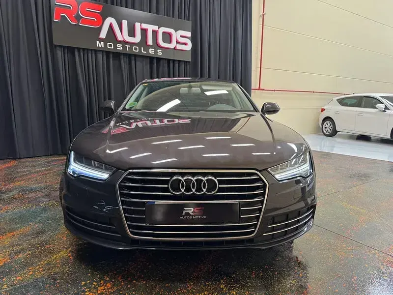 Usado Audi A7 Sportback 218 CV (160 kW) 2015 Gris / plata Utilitario