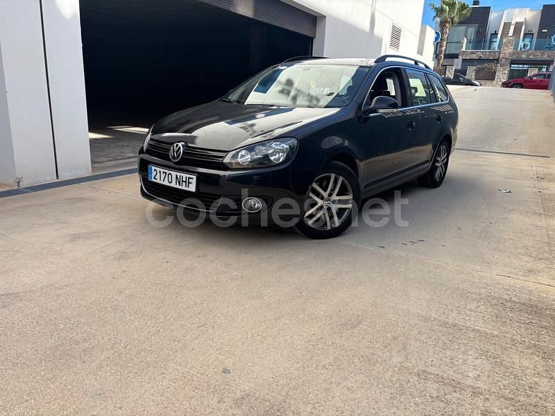 Negro Usado 2013 VW Golf VII Sport Familiar | 9500 € (Super precio) - Imagen 1/4