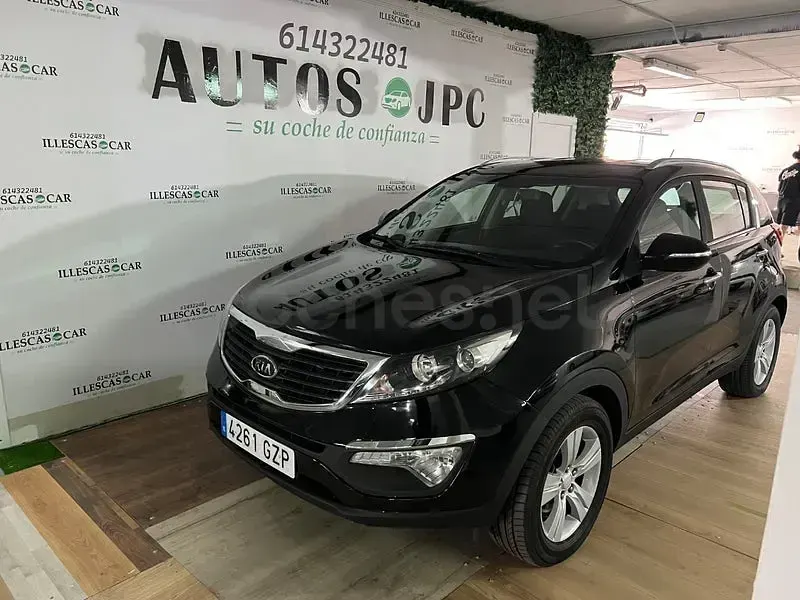 Usado Kia Sportage 135 CV (99 kW) 2011 Negro SUV