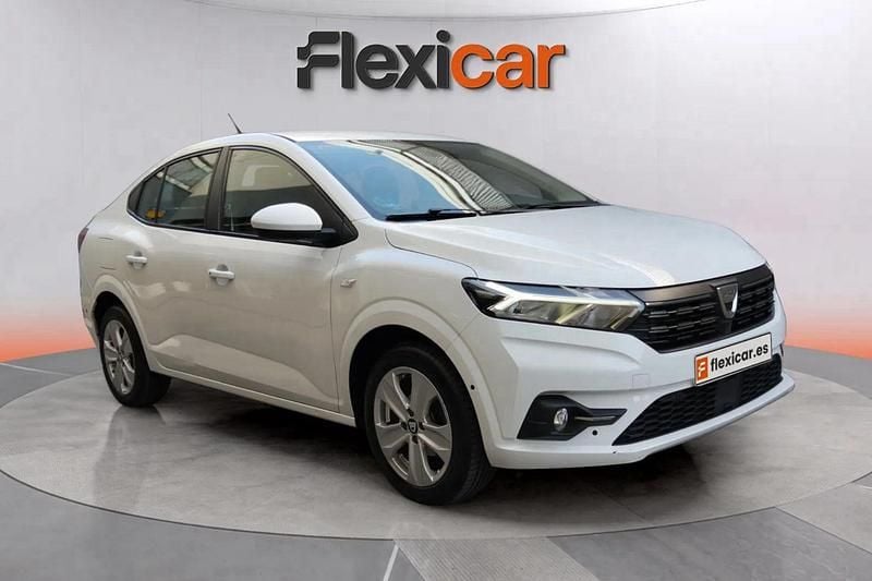 Blanco Usado 2021 Dacia Logan Essentiel Berlina | 11.790 € (Precio justo) - Imagen 1/4