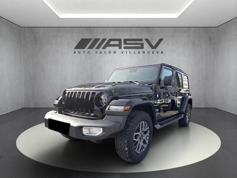 Usado Jeep Wrangler Sahara 381 CV (280 kW) 2022 Negro SUV