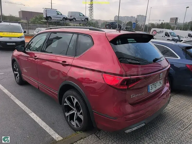 Usado Seat Tarraco 4Drive 200 CV (147 kW) 2021 Rojo SUV