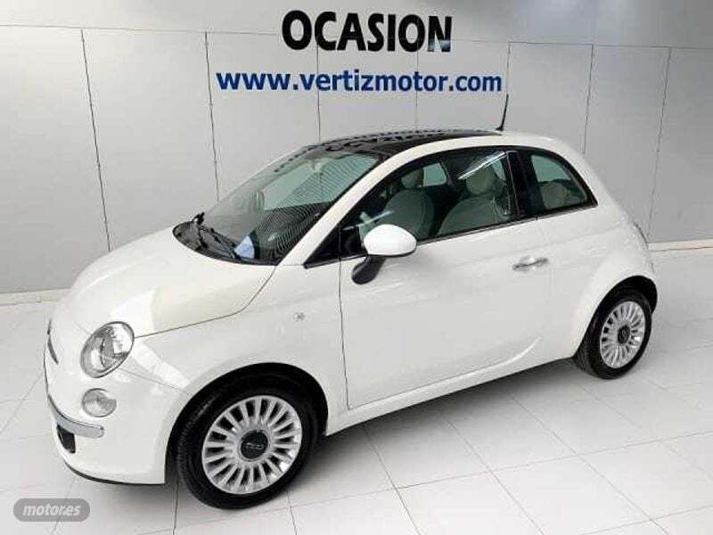 Usado Fiat 500 Lounge 69 CV (50 kW) 2013 Blanco Utilitario