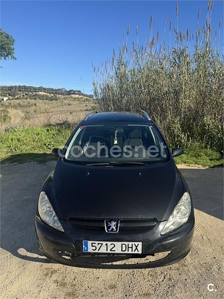 Usado Peugeot 307 110 CV (80 kW) 2005 Negro Familiar