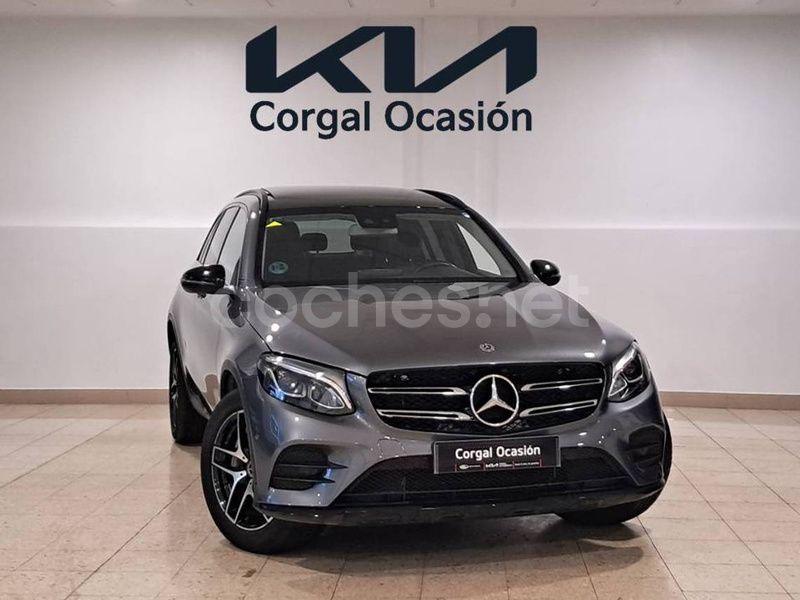 Gris Usado 2019 Mercedes GLC250 AMG line SUV | 37.850 € (Caro) - Imagen 1/4