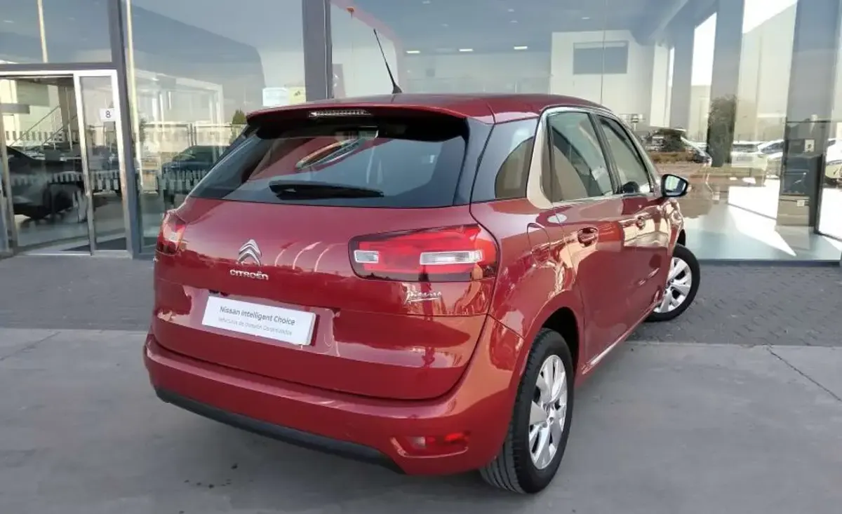 Usado Citroën C4 Exclusive 131 CV (96 kW) 2015 Rojo Utilitario