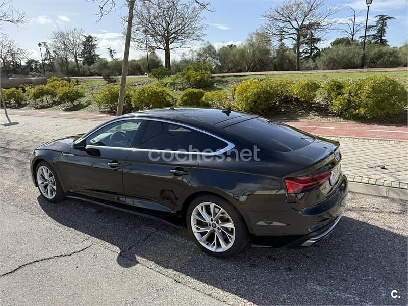 Usado Audi A5 Sportback Advanced Plus 163 CV (119 kW) 2023 Negro Utilitario