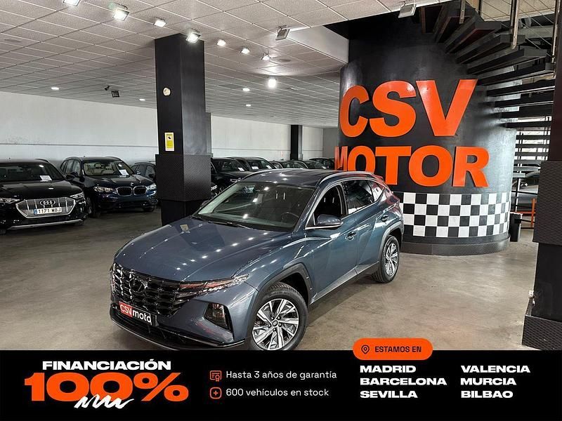 Gris Usado 2022 Hyundai Tucson SUV | 22.450 € (Buen precio) - Imagen 1/4