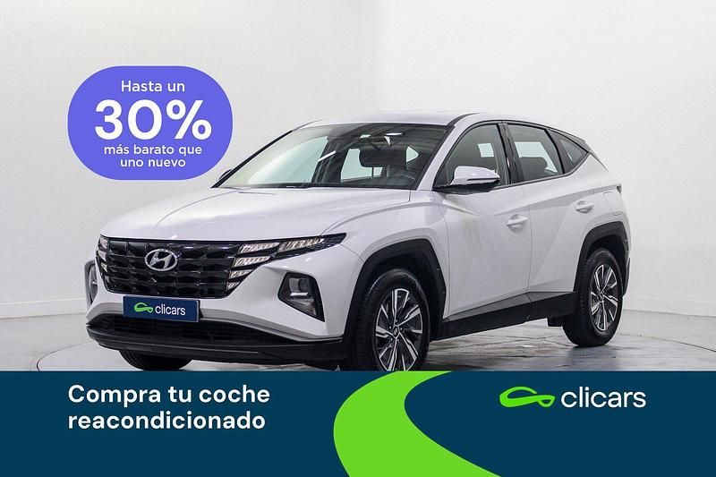 Blanco Usado 2023 Hyundai Tucson SUV | 21.490 € (Precio justo) - Imagen 1/4