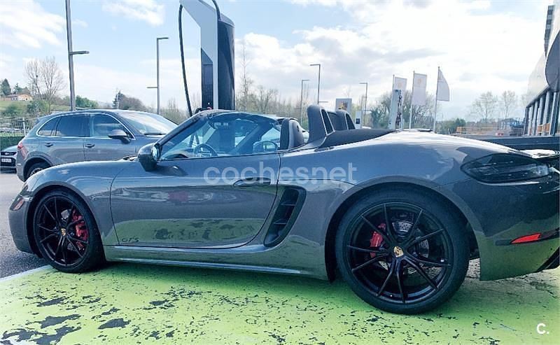 Gris / plata Usado 2018 Porsche 718 Boxster GTS Descapotable | 82.000 € - Imagen 1/4