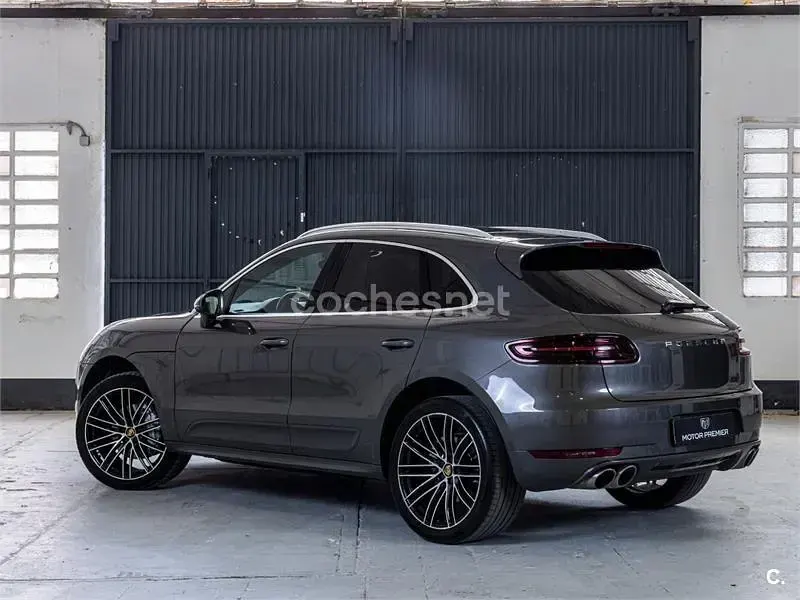 Usado Porsche Macan S 340 CV (250 kW) 2015 Gris / plata SUV