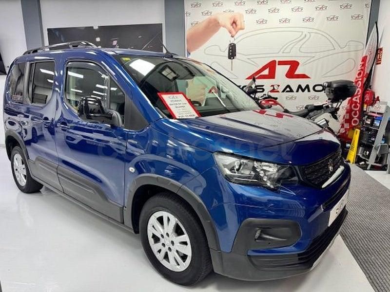 Usado Peugeot Rifter Active 130 CV (95 kW) 2019 Azul Monovolumen
