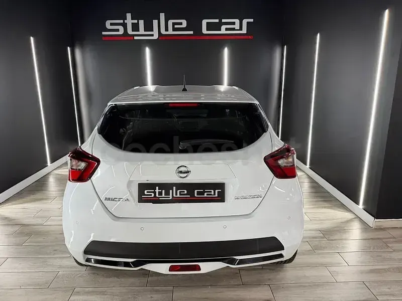 Usado Nissan Micra 92 CV (67 kW) 2021 Blanco Utilitario