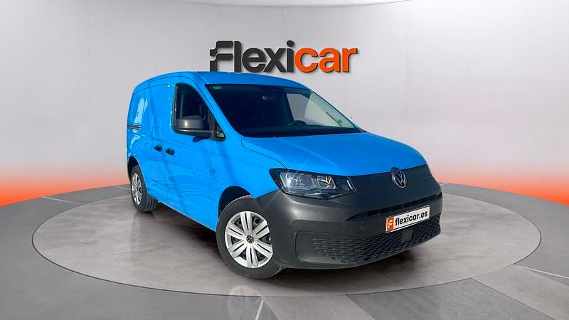 Usado VW Caddy 102 CV (75 kW) 2021 Azul Monovolumen