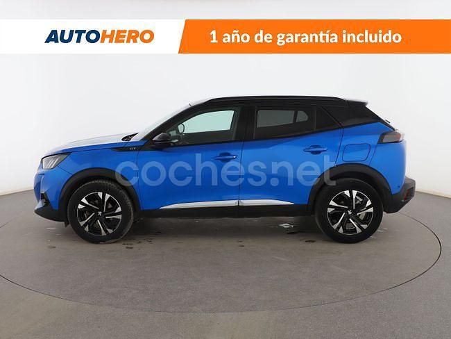 Usado Peugeot 2008 GT-line 131 CV (96 kW) 2021 Azul SUV