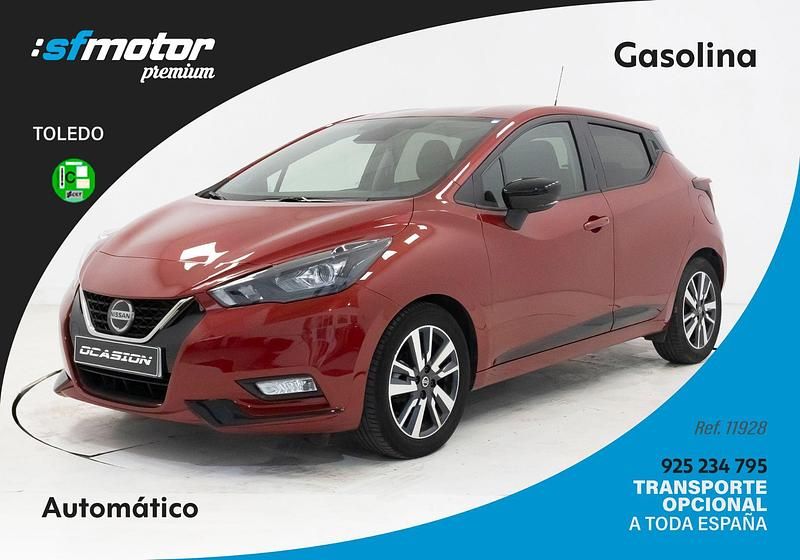 Granate Usado 2022 Nissan Micra Utilitario | 17.900 € (Caro) - Imagen 1/4