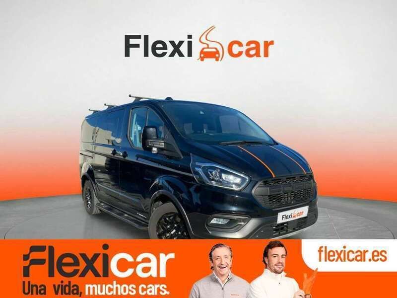 Negro Usado 2022 Ford Transit Custom Trend Familiar | 30.990 € (Caro) - Imagen 1/4
