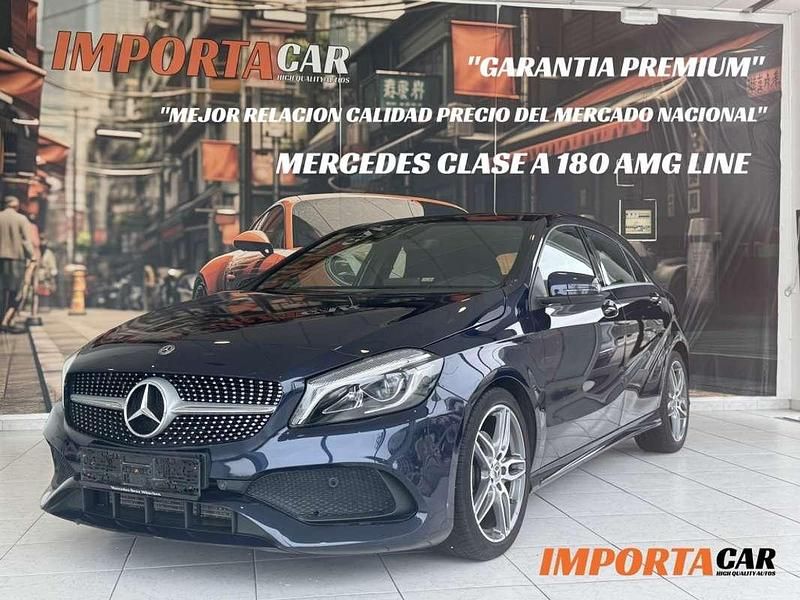 Azul Usado 2018 Mercedes A180 Utilitario | 20.000 € (Buen precio) - Imagen 1/4