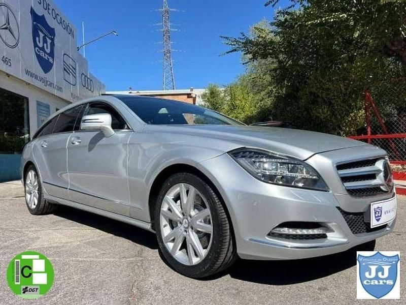 Usado Mercedes CLS350 Shooting Brake 306 CV (225 kW) 2014 Gris / plata Familiar