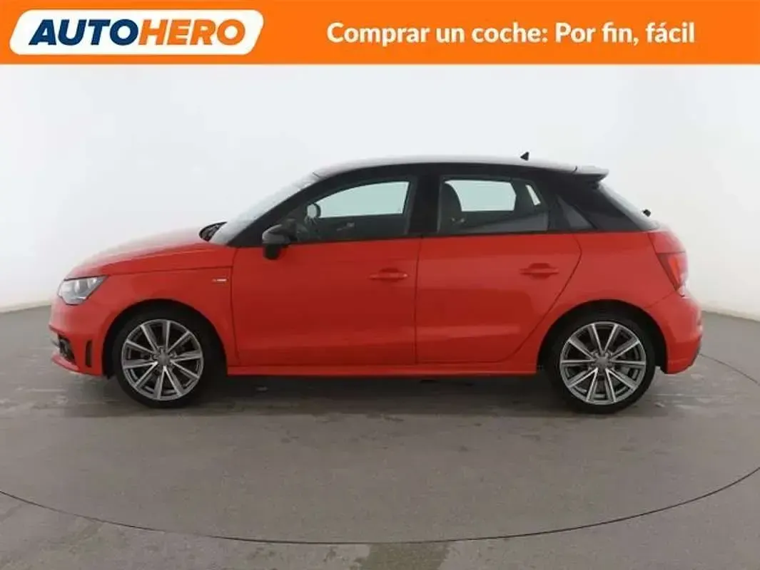 Usado Audi A1 Sportback Attraction 86 CV (63 kW) 2014 Rojo Utilitario