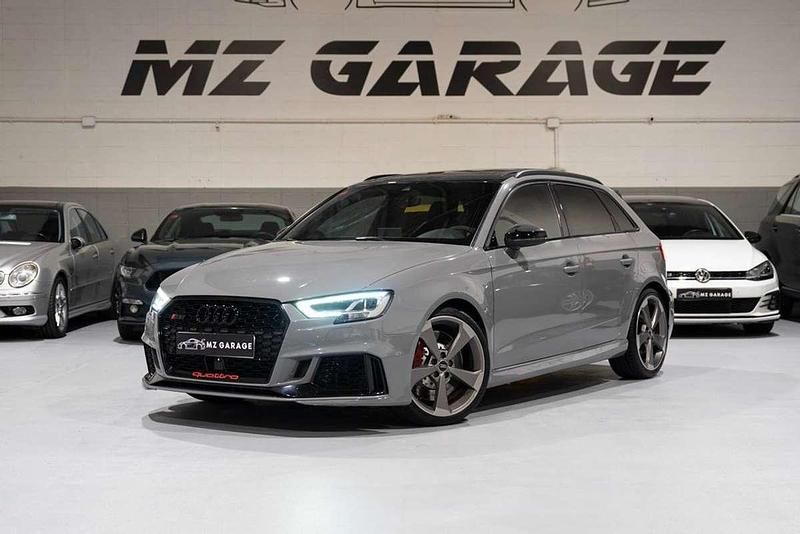 Gris Usado 2018 Audi A3 Sportback Exclusive Utilitario | 37.970 € - Imagen 1/4