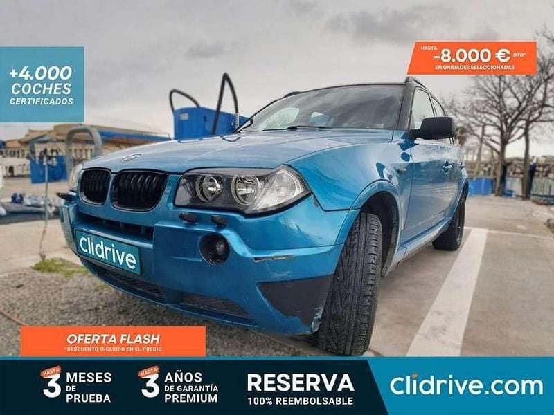 Usado BMW X3 143 CV (105 kW) 2006 Azul SUV