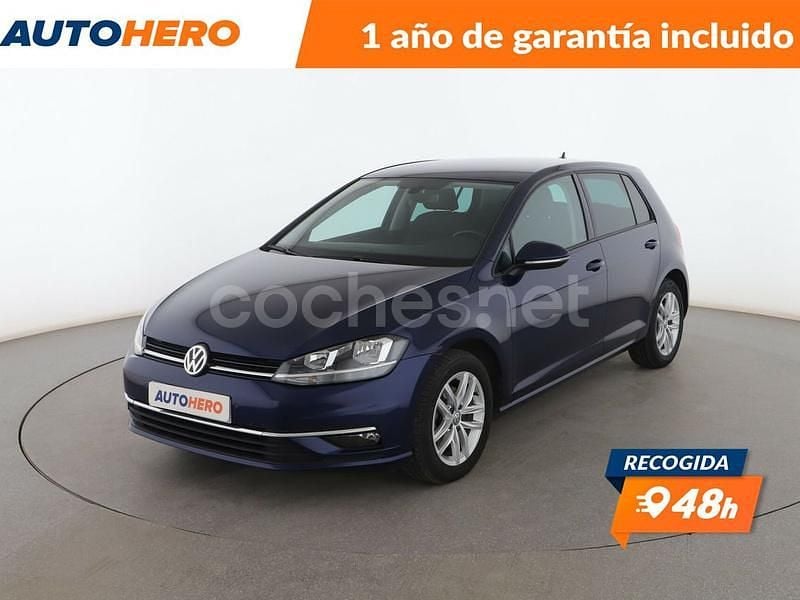 Azul Usado 2019 VW Golf VII Advance Berlina | 18.199 € (Precio justo) - Imagen 1/3