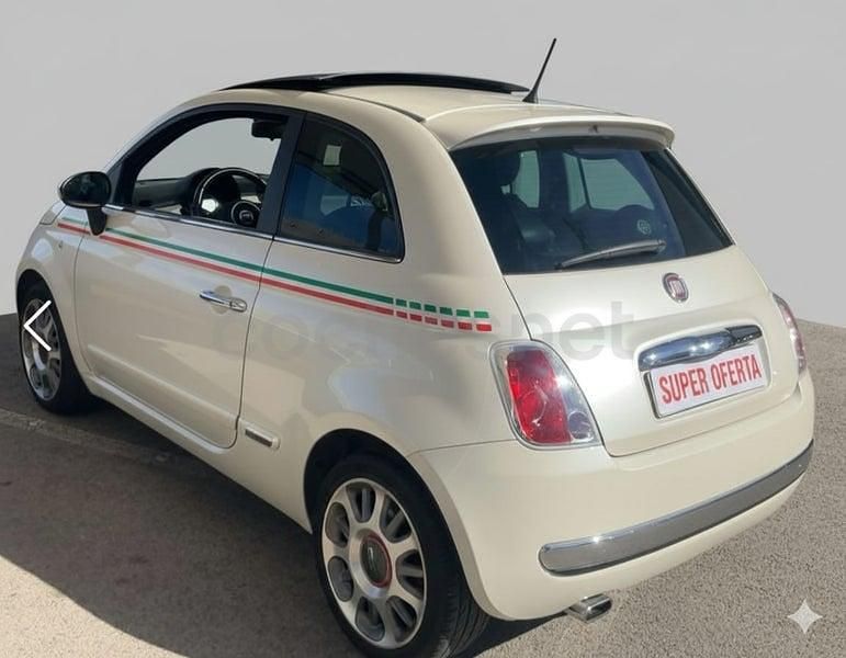 Usado Fiat 500 Sport 100 CV (73 kW) 2009 Blanco Descapotable