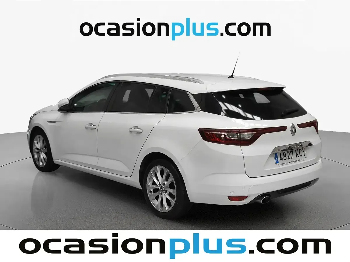 Usado Renault Mégane GrandTour Zen 130 CV (95 kW) 2017 Blanco Familiar