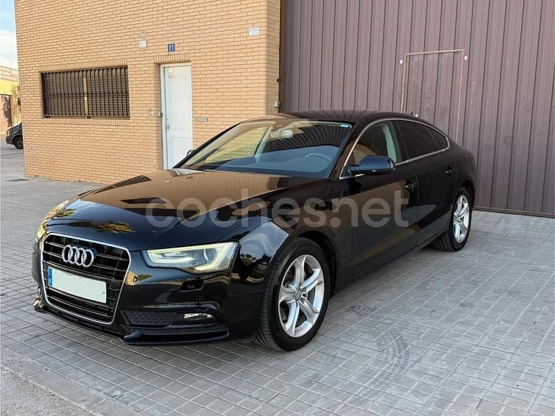 Negro Usado 2013 Audi A5 Sportback Utilitario | 11.990 € (Buen precio) - Imagen 1/4