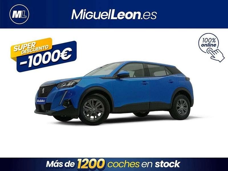 Gris Usado 2021 Peugeot 2008 Active SUV | 13.985 € (Precio justo) - Imagen 1/3