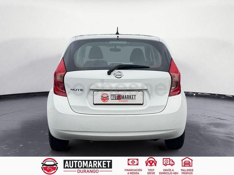 Usado Nissan Note 80 CV (58 kW) 2014 Blanco Utilitario